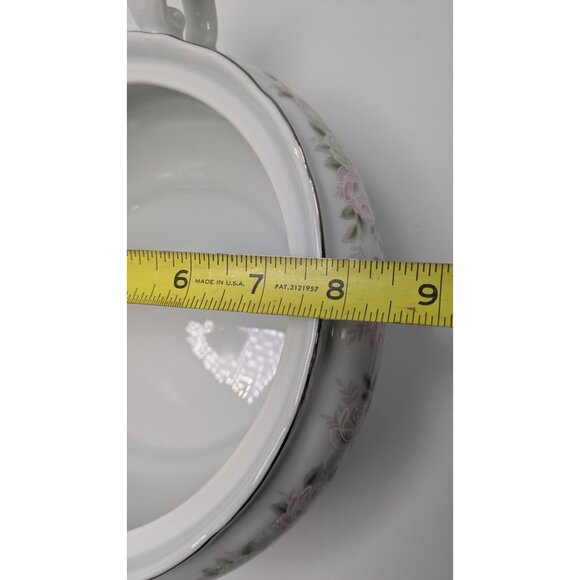 Sheffield Classic 501 Japan Covered Vegetable Serving Dish Bowl Floral Design - Picture 14 of 16